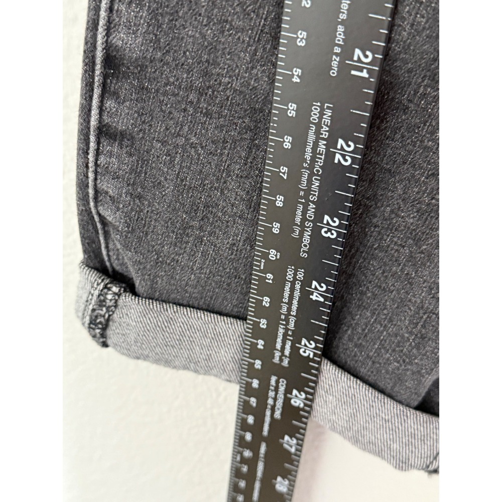 Judy Blue Boyfriend Jeans Size 7/28 Gray Wash Denim Cuffed Ankle Casual JB88130 - Picture 11 of 14